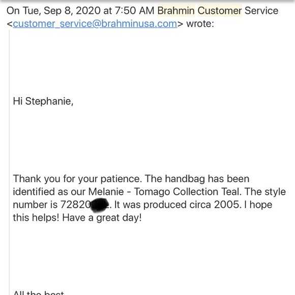 Authentic Vintage Brahmin - Tomago Collection - Picture 16 of 16